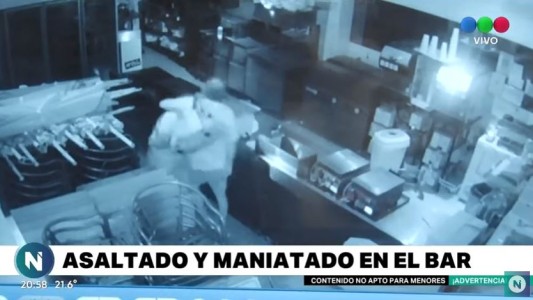 VIDEO: violento asalto en un bar de la peatonal cordobesa