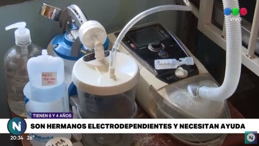 Alma y Milo, dos niños electrodependientes necesitan ayuda