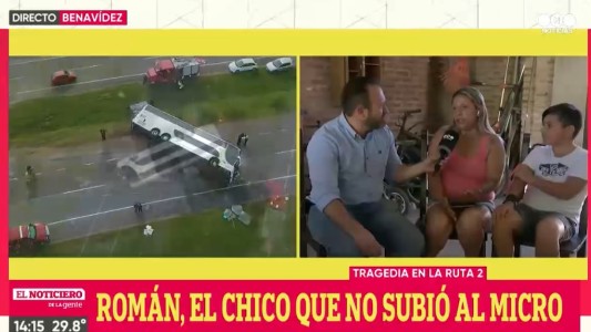 La historia del chico que no se subió al micro de la tragedia y esquivó el destino