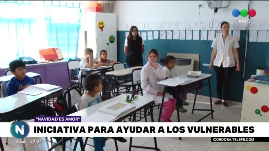 Navidad solidaria: colectan cajas con alimentos para estudiantes del Cottolengo Don Orione