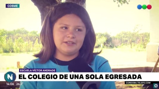 La historia de Priscila, la única egresada 2019 de la primaria de Cosme