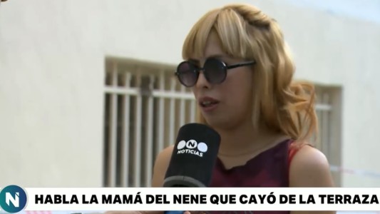 Buenos Aires: habló la mamá del nene que cayó al vacío