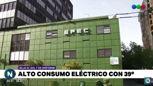 Calor agobiante en Córdoba: trabajar con 39 grados de temperatura