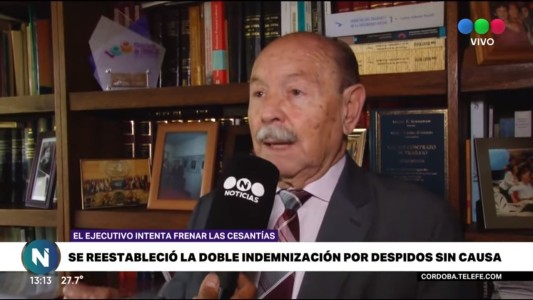 Porqué no funcionará la doble indemnización según Jorge Sappia