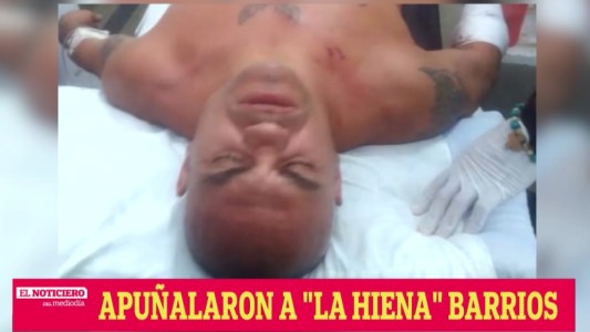 Detuvieron al hombre que apuñaló a "La Hiena" Barrios