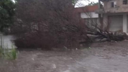 Galería de fotos: el temporal también castigó a Sampacho