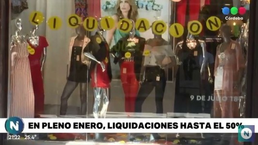 En pleno enero comenzaron las liquidaciones de verano