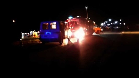 Marull: dos jóvenes murieron tras choque frontal en la Ruta 17