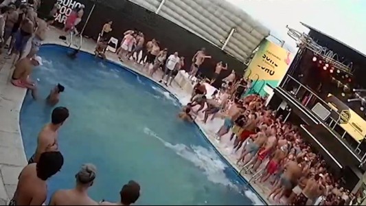 VIDEO: Se golpeó la cabeza en la pileta y se provocó una lesión intracerebral