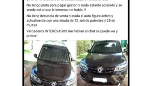 Sufrió el robo de su auto a mano armada y luego lo encontró a la venta en Facebook