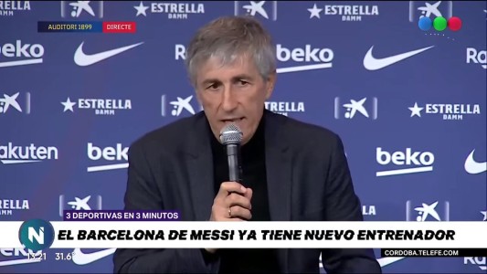 El Barcelona de Messi ya tiene nuevo DT