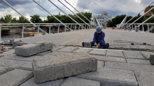 Carlos Paz: Ya comenzaron el "enfriamiento" del puente