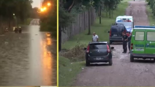 Buenos Aires: buscan en tuberías de Benavidez a un remisero que cayó con el auto a una zanja