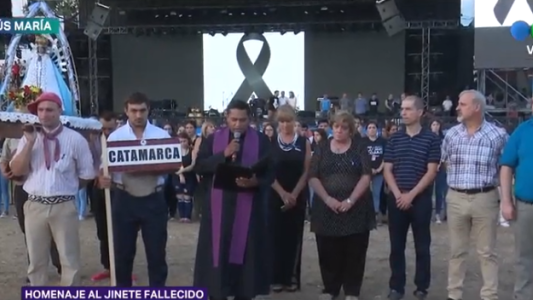 VIDEO: homenaje a jinete muerto en Jesús María
