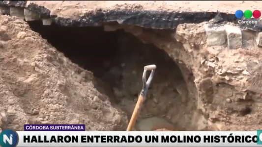 Increíble hallazgo: ruinas de un molino de mas de 100 años
