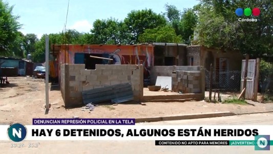 Denuncian represión en Villa La Tela: seis detenidos