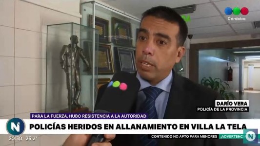 La versión policial tras las detenciones y la orden de allanamiento en Villa la Tela