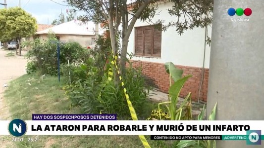 Conmoción en Río Tercero: la ataron para robarle y murió de un infarto