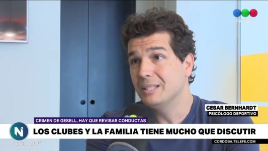 "No hay una asociación entre el rugby y lo que pasó en Gesell" segun el psicólogo deportivo Cesar Bernhardt