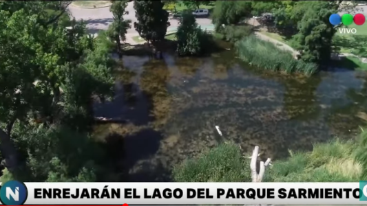 Enrejarán el lago del Parque Sarmiento