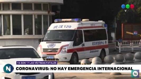 Coronavirus: no hay emergencia internacional