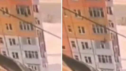 Increíble: una mujer cayó desde un noveno piso y salió caminando