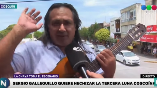 Sergio Galleguillo se prepara para la tercera luna de Cosquín