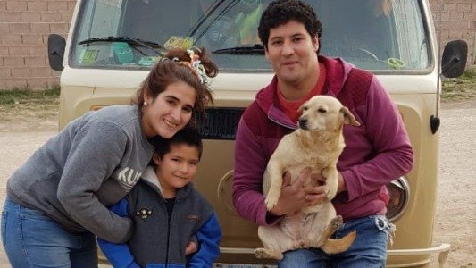 Buenos Aires: una familia pringlense comenzó el sueño de recorrer América en combi