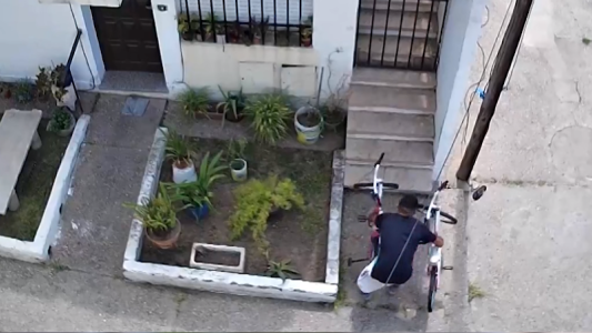 Ladrón insensible: se robó las bicicletas de dos nenas