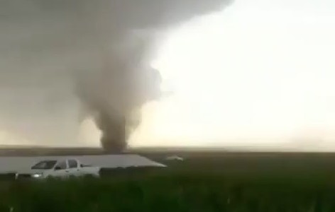 VIDEO: impresionante tornado en Tandil