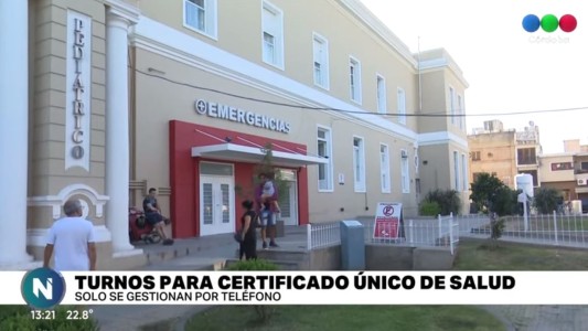 Ya se comenzaron a entregar turnos para los certificados único de salud