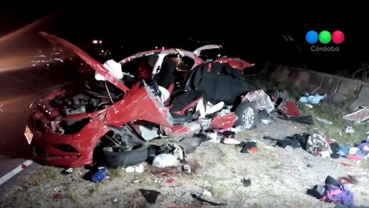 VIDEO: primeras imágenes del choque fatal en Altas Cumbres