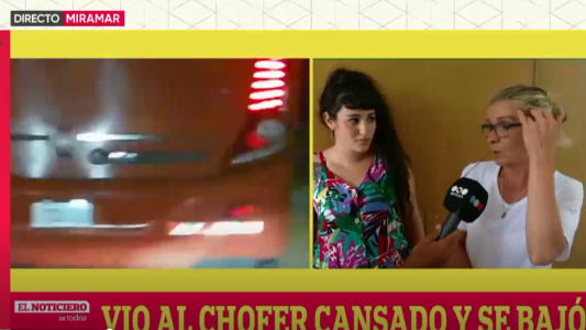 Vuelco en la autovía 2: la mujer que vio al chofer cansado y se bajó