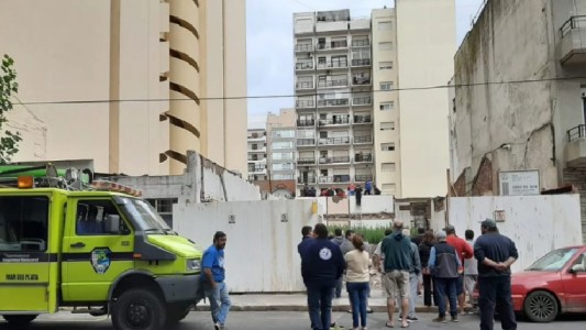 Estaba en un hotel alojamiento, se quiso arrojar al vacío y la rescataron