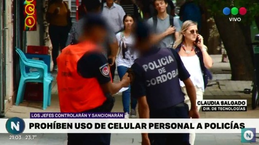 Sancionarán a policías que usen celular en horario laboral
