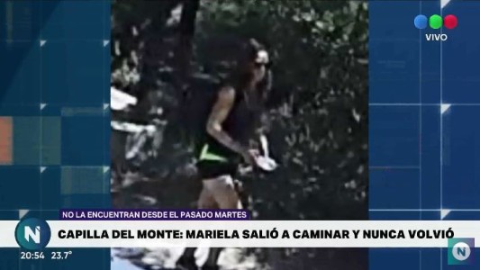 VIDEO: sigue la búsqueda de Mariela, pero apareció una imagen que podría ser clave