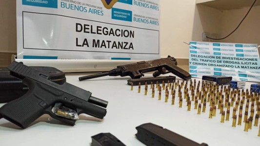 Con una ametralladora en su poder, detuvieron a un narco prófugo en La Matanza