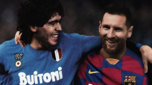 Impresionante: así recibieron a Messi en Nápoles, la tierra de Maradona