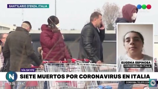 Coronavirus: el testimonio de una cordobesa en Italia