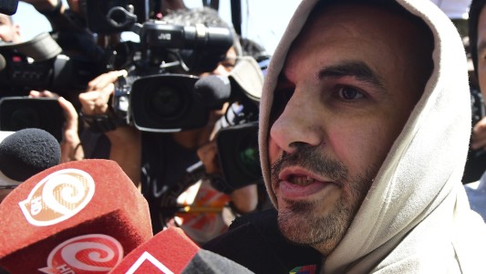 Fabián Tablado salió de la cárcel solo y tuvo que esperar que su tía pase a buscarlo