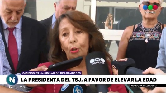 La presidenta del TSJ, a favor de elevar la edad jubilatoria