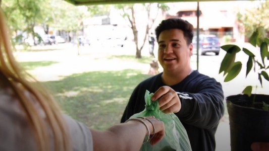 La Plata: cambian residuos secos por bolsas, plantines y tierra fértil