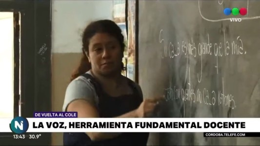 Salud: Cómo cuidar la voz de los docentes