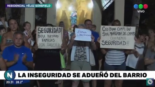 Un robo cada dos días en barrio Residencial Vélez Sarsfield