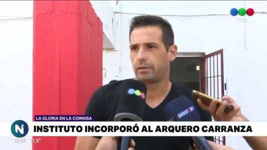 Vuelve el "loco" Carranza al arco de Instituto