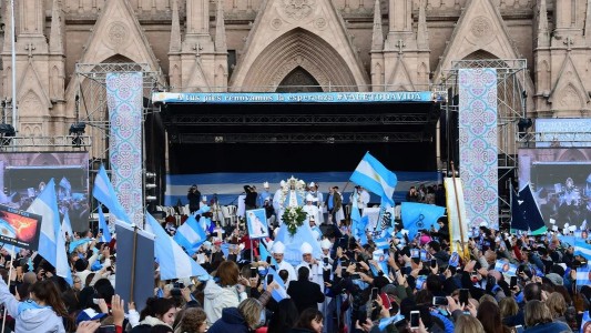 La Iglesia comienza su campaña contra el aborto legal con una misa en Luján