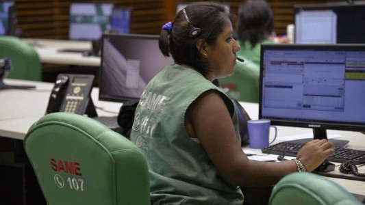 Coronavirus: la línea 107 recibe más de 2.000 llamados por día