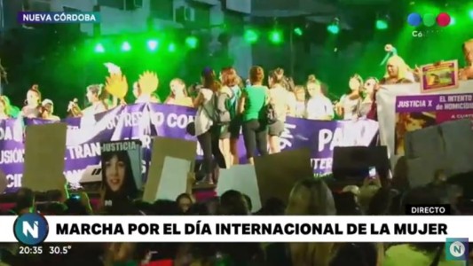 Paro de mujeres: una multitud marchó en Córdoba