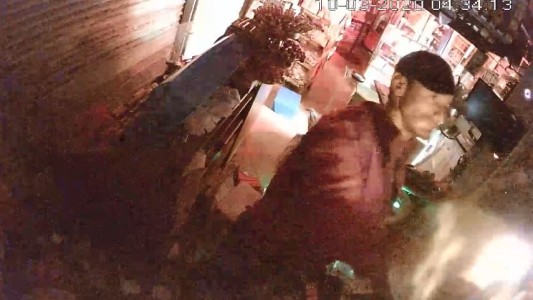 Tras ver el robo en las cámaras de seguridad atraparon al ladrón de un maxiquiosco