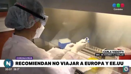 El gobierno nacional recomienda no viajar a países afectados por coronavirus